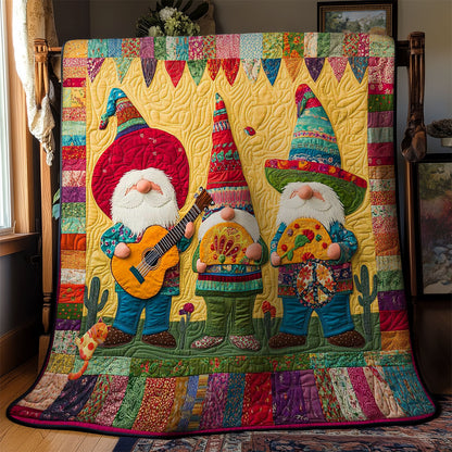 Sombrero Gnomes WN2312044CL Quilt