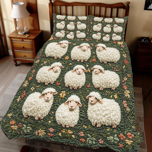 Cozy Sheep WX2012072CL Duvet Cover Set