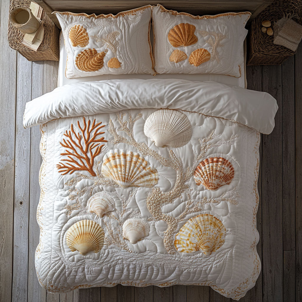 Oceanic Texture WY1108045CL Duvet Cover Set