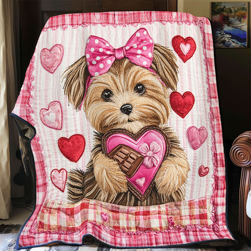 Valentine's Paws YR1001044CL Quilt