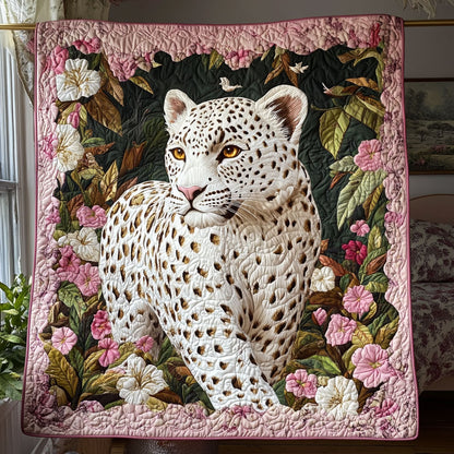 Pink Paradise Leopard WY1408093CL Quilt