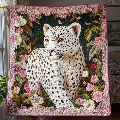 Pink Paradise Leopard WY1408093CL Quilt