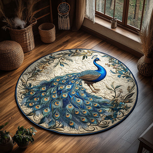 Feathers Of Elegance WY3006070CL Quilted Round Mat