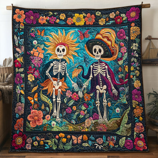 Fiesta Skeleton Wings WN1607011CL Quilt