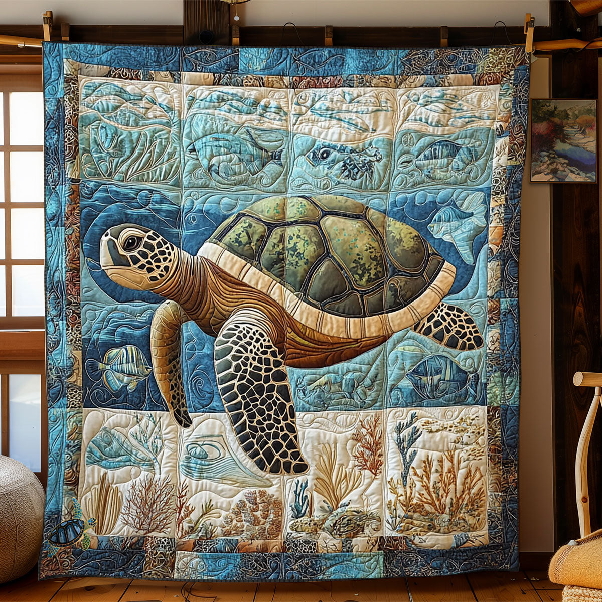 Turtle WJ2412019CL Quilt