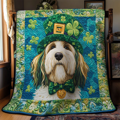 Clover Bearded Collie WN0901047CL Quilt