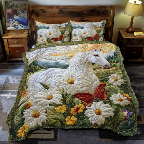 White Horse In Highland WY1912030CL Duvet Cover Set