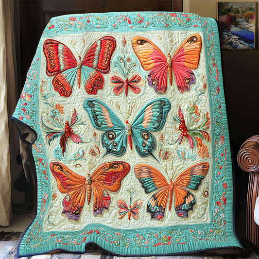 Colorful Butterfly WY2702047CL Quilt