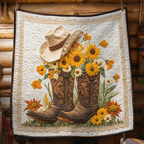 Cowgirl Garden WY1104037CL Quilt