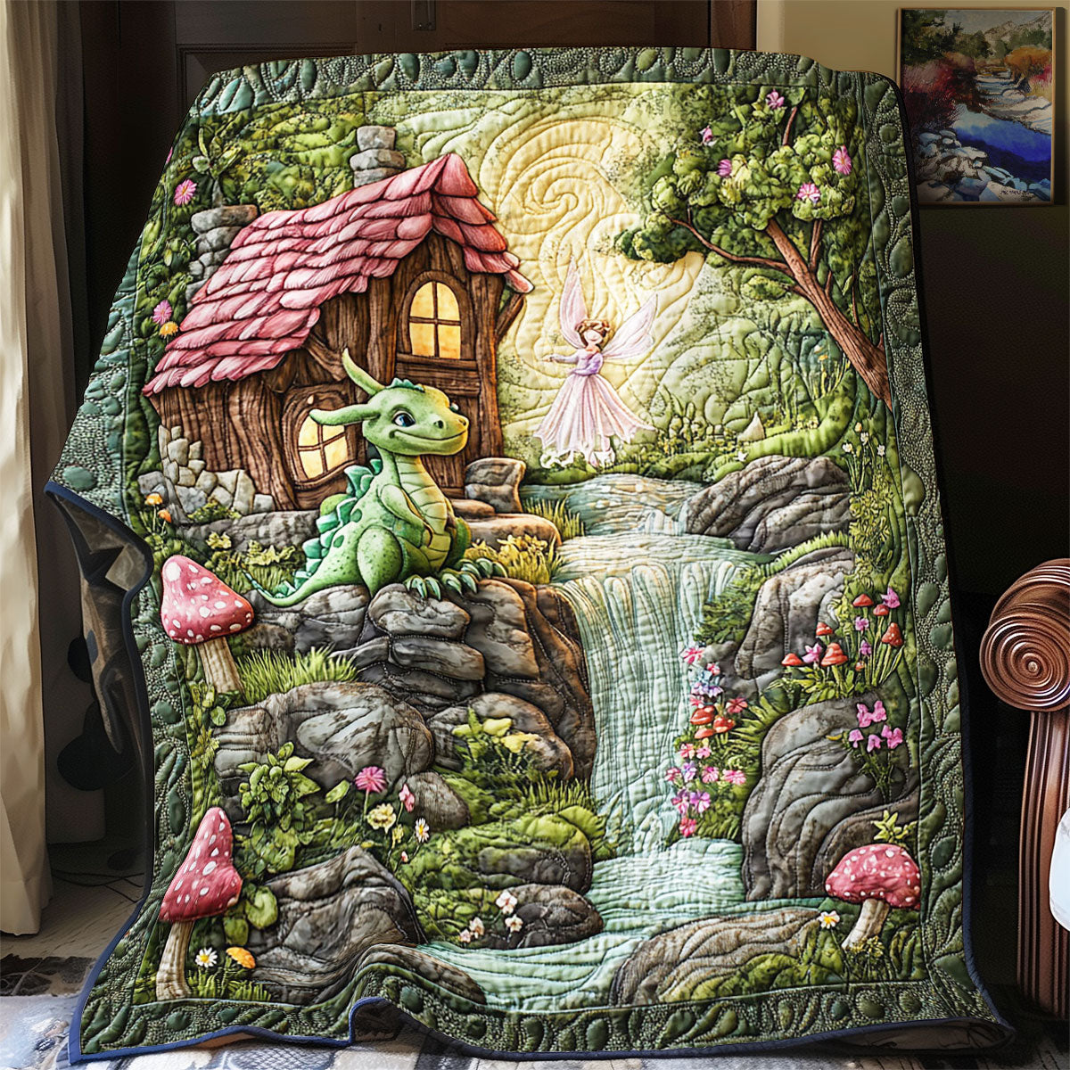 Guardian Of The Glade WY0703009CL Quilt