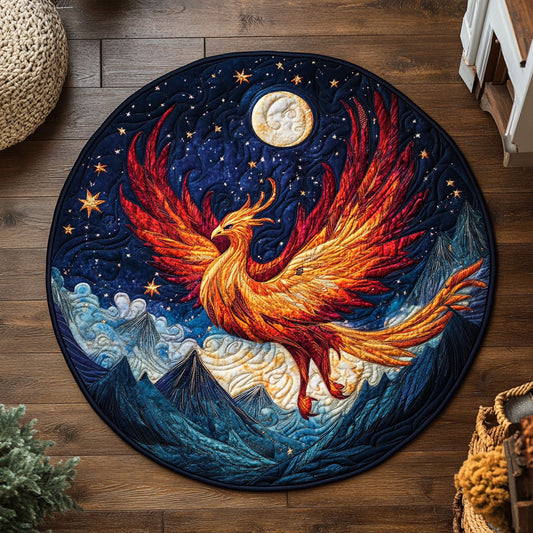 Fire Phoenix CQ0306059CL Quilted Round Mat