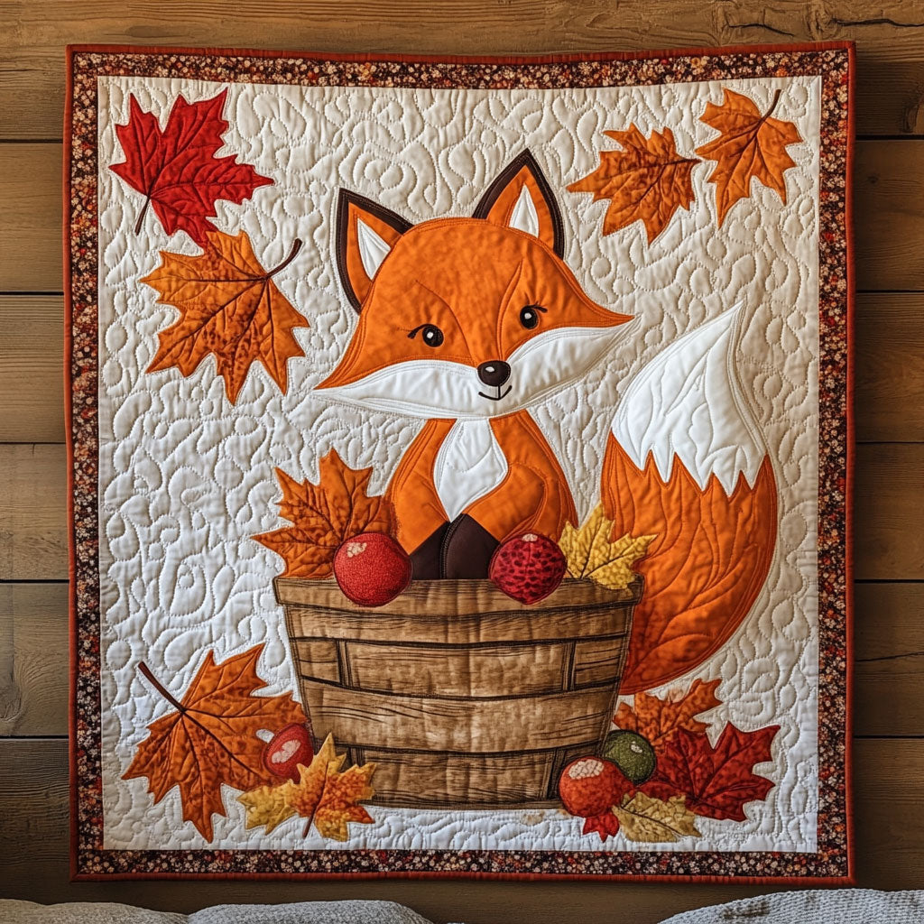 Harvest Barrel Fox DH1709009CL Quilt
