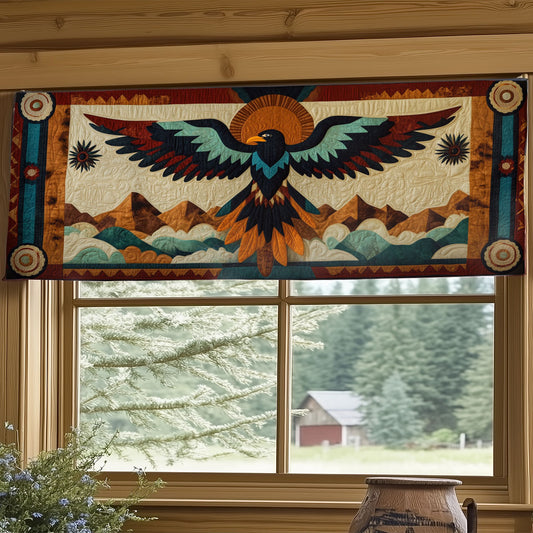 Sunborne Eagle WY2304015CL Quilted Valance