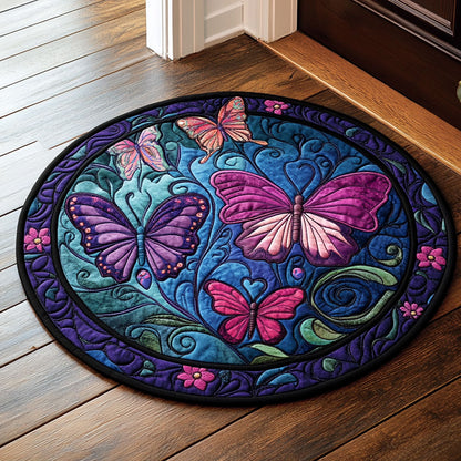 Purrple Wing CP3006044CL Quilted Round Mat