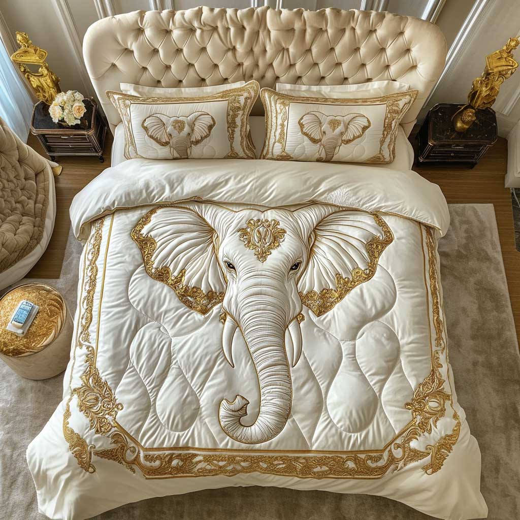 Graceful Elephant WN2003103CL Duvet Cover Set