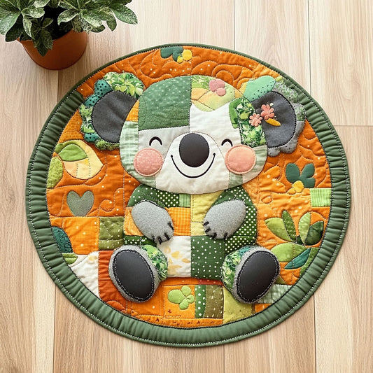Patchwork Koala CW2905576CL Quilted Round Mat
