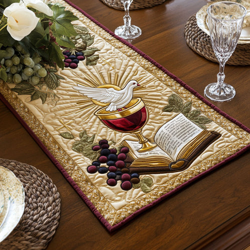 Spirit And The Chalice CP1505006CL Quilted Table Runner