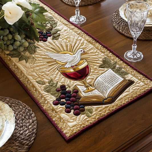 Spirit And The Chalice CP1505006CL Quilted Table Runner