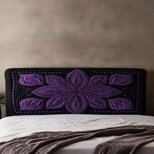 Opal Flower WN1812021CL Quilted Headboard Slipcover