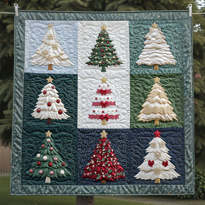 Majestic Geometric Christmas Tree LT3009016CL Quilt