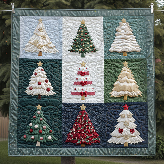 Majestic Geometric Christmas Tree LT3009016CL Quilt