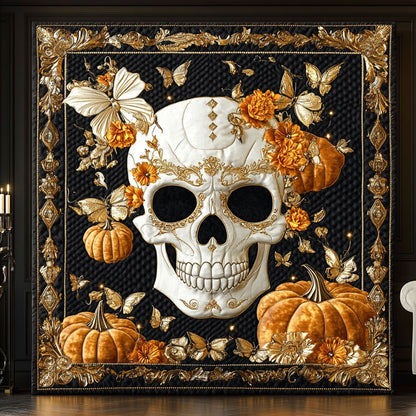 Gothic Crown Skull WN1308054CL Quilt