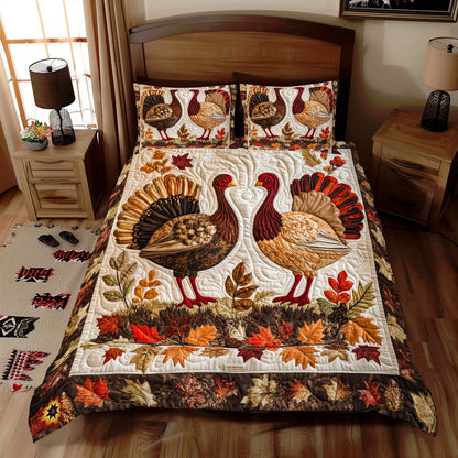 Rustic Turkey Charm WJ2512034CL Duvet Cover Set