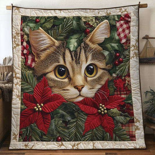 Cat Winter Wonderland WN0811035CL Quilt