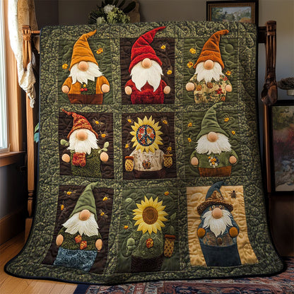 Sunflower Gnome WN1411067CL Quilt