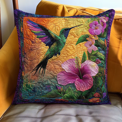 Hummingbird Magic WN0802114CL Quilt Pillow Case