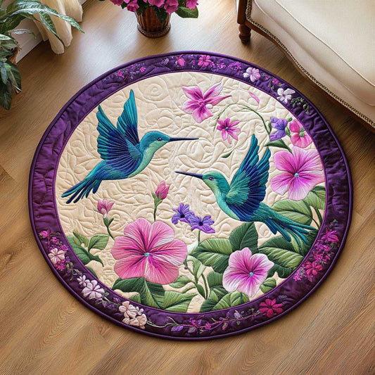 Hummingbird Bliss WN1903086CL Quilted Round Mat