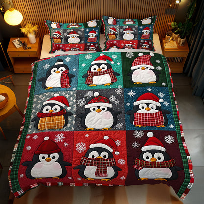 Christmas Penguin WJ0412044CL Duvet Cover Set