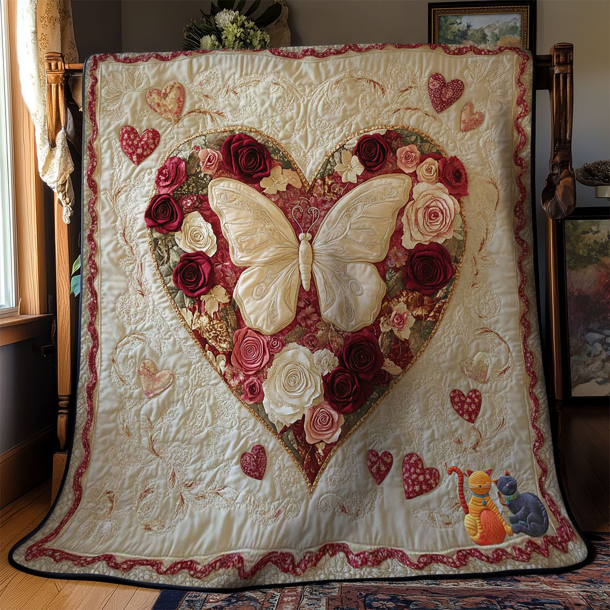 Timeless Butterfly Grace WN0712035CL Quilt