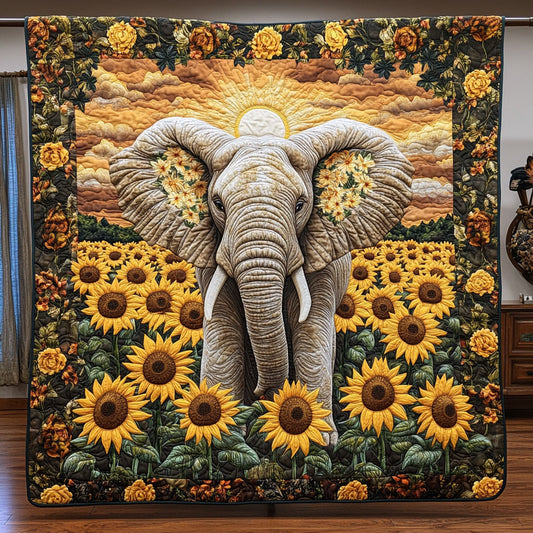 The Sunflower Sentinel WY0906048CL Quilt