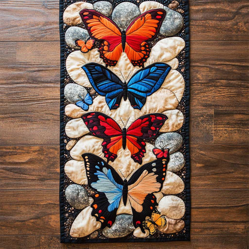 Wild Butterfly WN2804068CL Quilted Table Runner