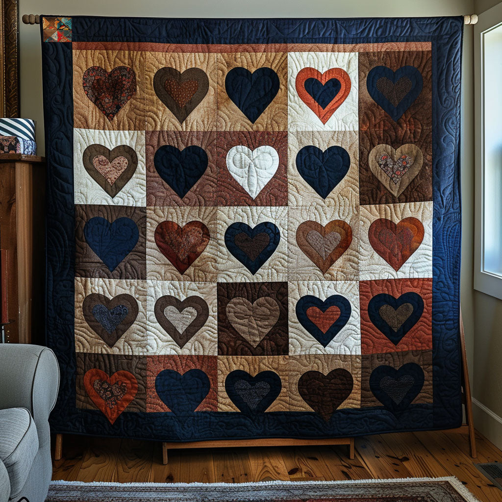 Heart WJ2510008CL Quilt