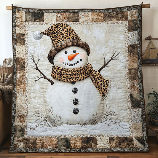 Winter Woods Snowman WN1411055CL Quilt