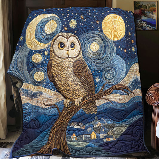 Owl Night WX0406043CL Quilt