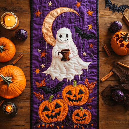 Ghostly Lantern Dreams WN2507029CL Quilted Table Runner