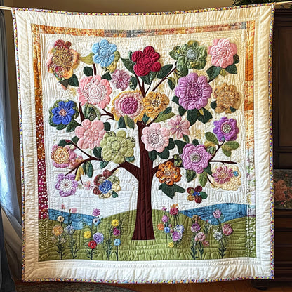 Dreamy Tree Meadow WN0808126CL Quilt