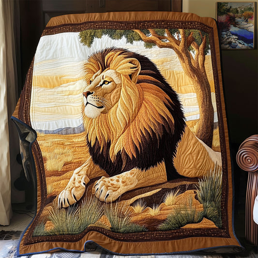 Lion In Sahara WX1701066CL Quilt