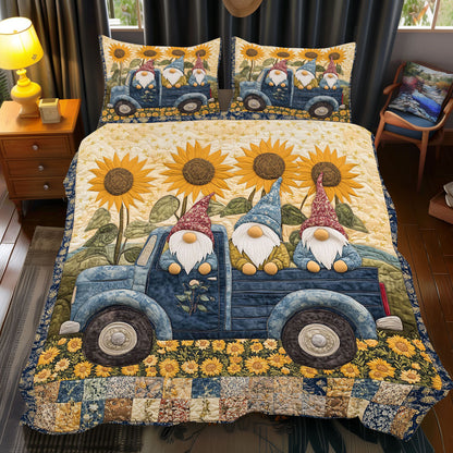 Sunflower Gnome WJ0412048CL Duvet Cover Set