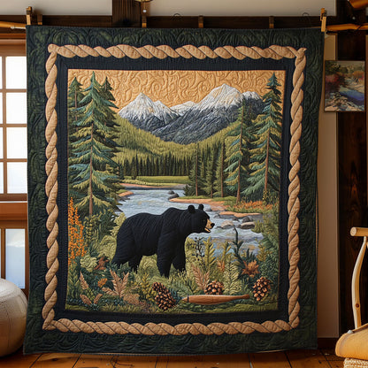 Mountain Bear WY1703112CL Quilt