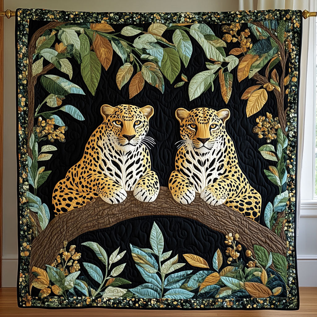 Duo Midnight Jungle WY1408080CL Quilt