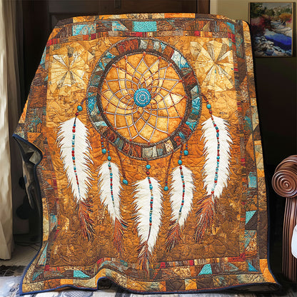 Feather Native American Dreamcatcher WY1302041CL Quilt