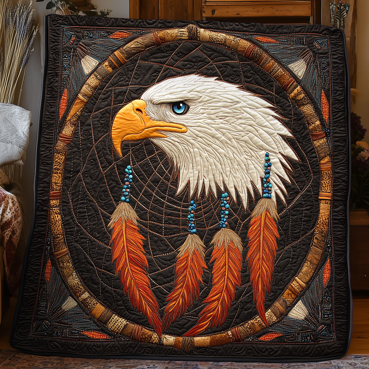 Mystic Eagle Native WX3105049CL Quilt