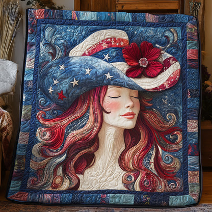 Patriot Pretty Girl WX1306028CL Quilt