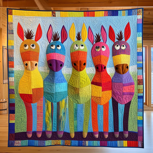 Patchwork Donkey CW2508045CL Quilt