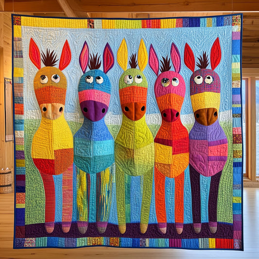 Patchwork Donkey CW2508045CL Quilt