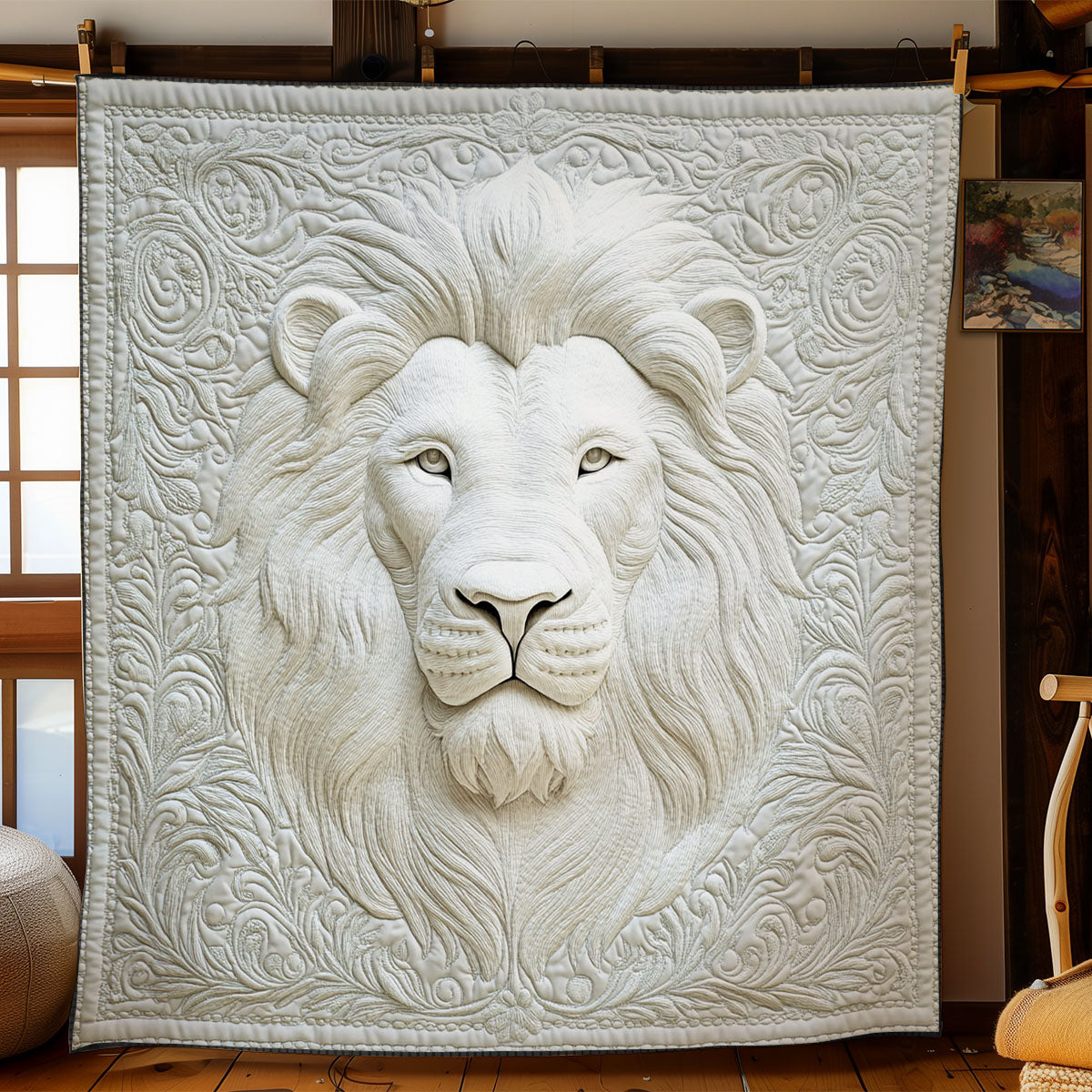 White Lion King WY1302014CL Quilt